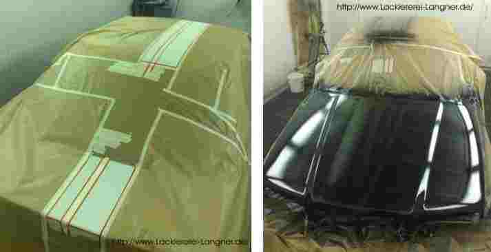 Lackierung 3er BMW